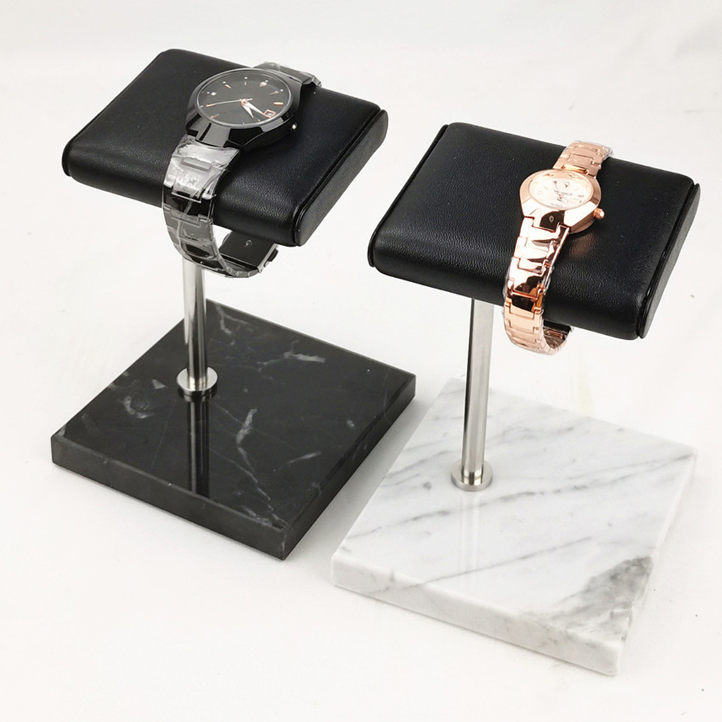 Jewelry And Watches Stores - Portable PU Kulit dan Marmer Watch