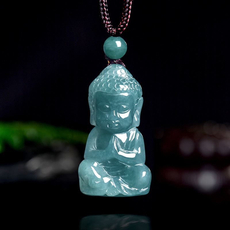 Jewelry & Watches Spółka Z Ograniczoną Odpowiedzialnością - Kalung Liontin Buddha Bayi Air Biru