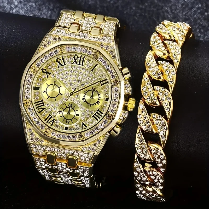 Icebox Jewelry Watches - Jam Tangan Kuarsa Mewah Berbingkai Oktagonal