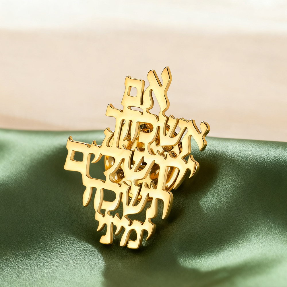 Jewelry & Watches Spółka Z Ograniczoną Odpowiedzialnością - Dawapara Kenang Kenangan Yerusalem Bros Pin