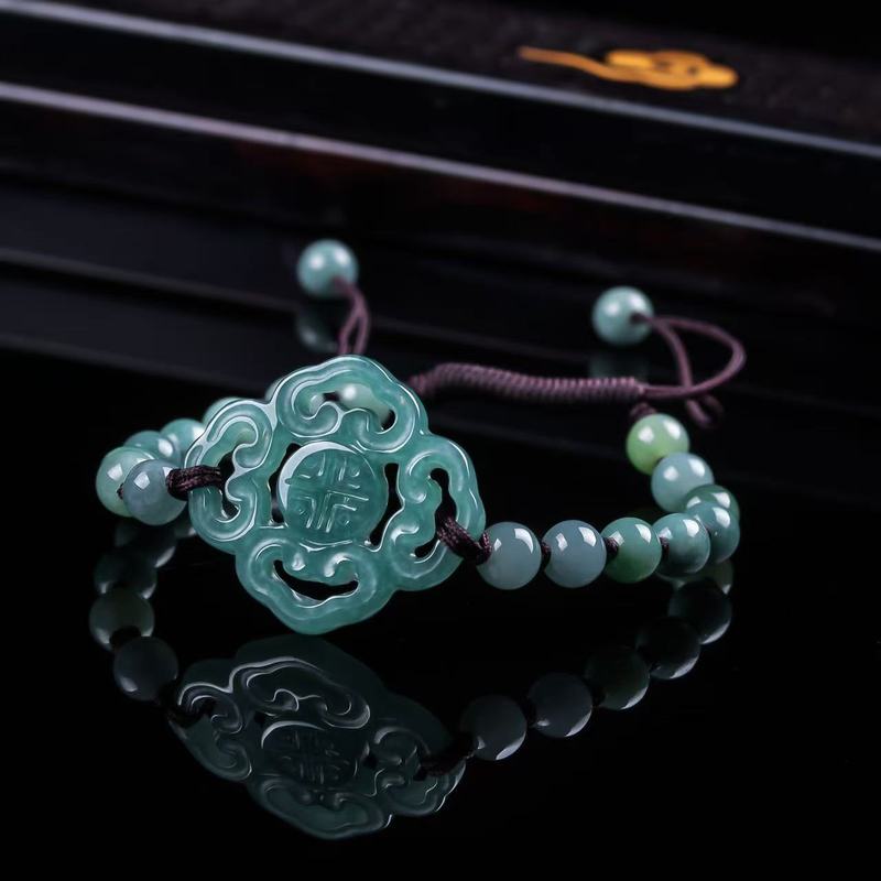 Jewelry & Watches Spółka Z Ograniczoną Odpowiedzialnością - Gelang Giok Alami Kelas A Desain