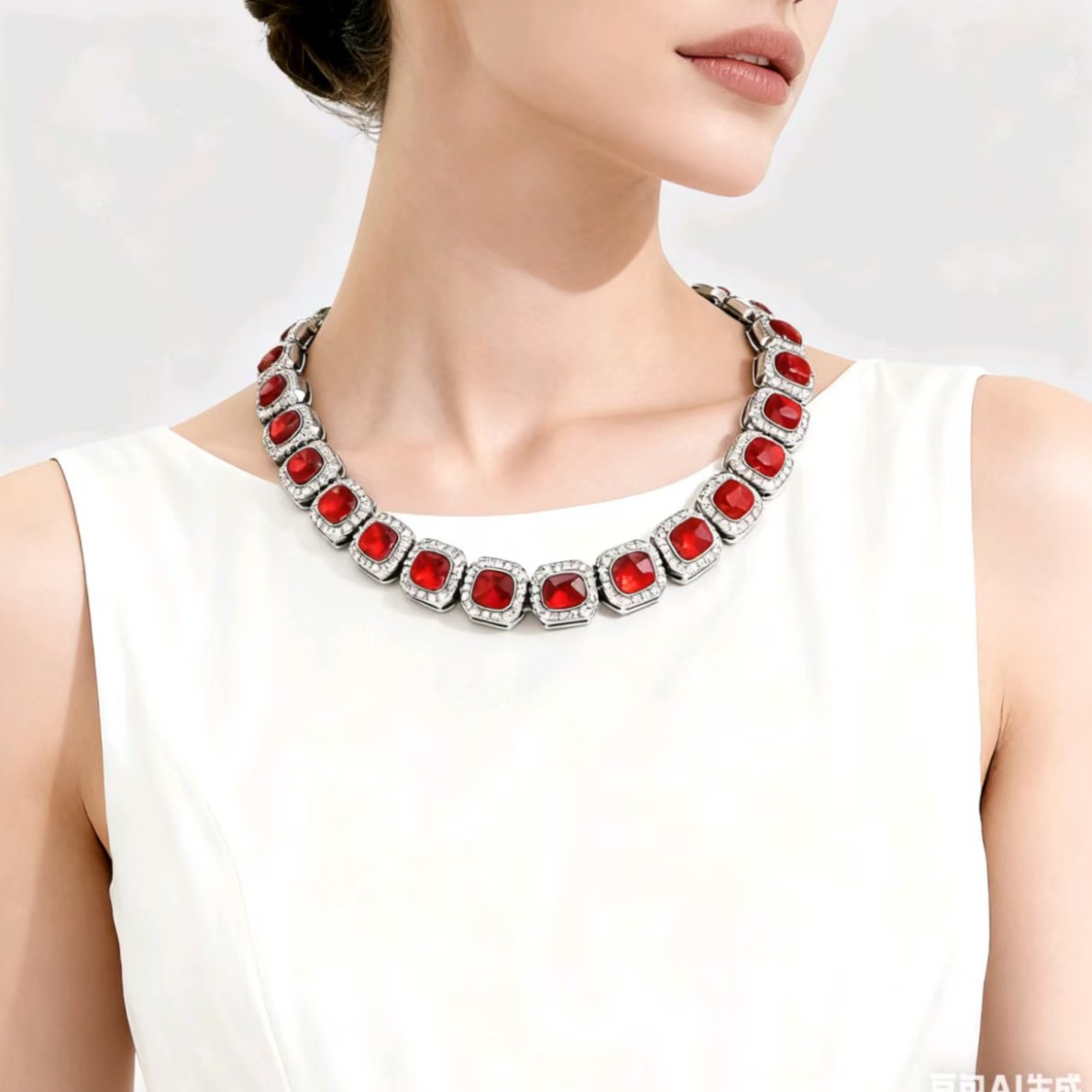 Hip Hop Chain Necklace - Aksesoris DIY Rantai Kalung Pria Gaya