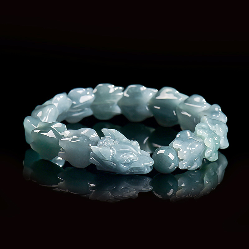Jewelry & Watches Spółka Z Ograniczoną Odpowiedzialnością - Gelang Naga Giok Burma Biru, Batu