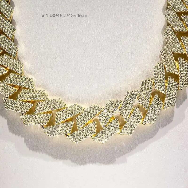 Hip Hop Chain Necklace - Perhiasan Hip Hop Kustom Perak S925