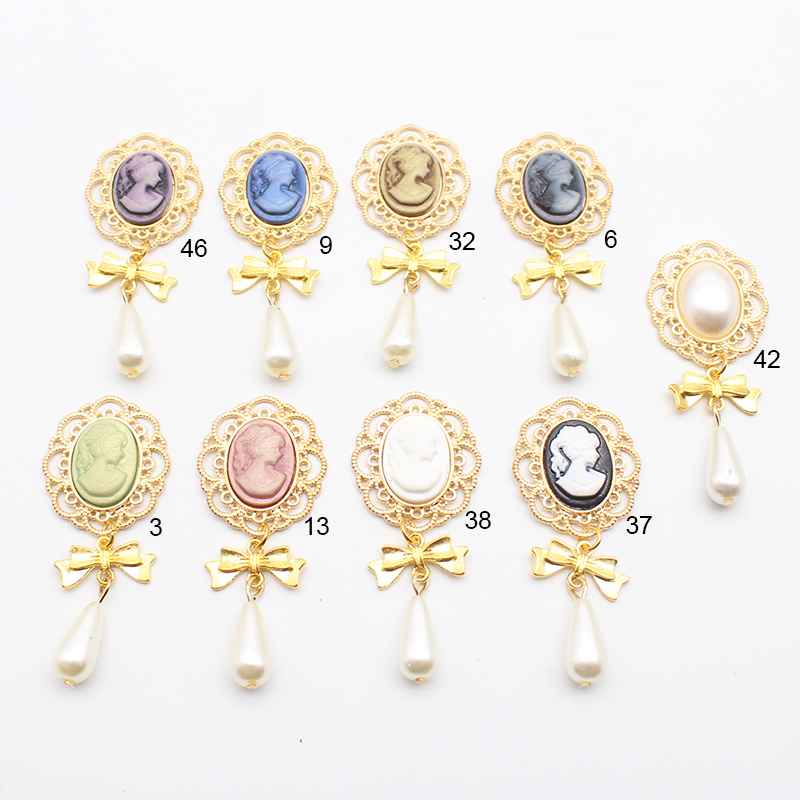 Pearl Stud Earrings - Fashion Baru 10Pcs/Batch 25*58mm Bros Mutiara