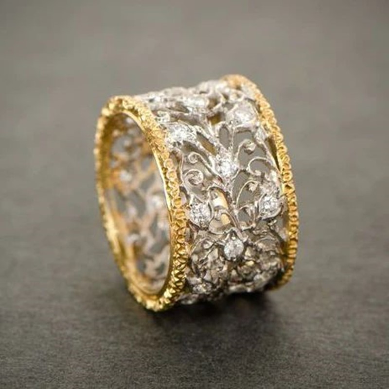 ORZTOON cincin wanita, perhias - Statement Cocktail Ring ulasan dan harga
