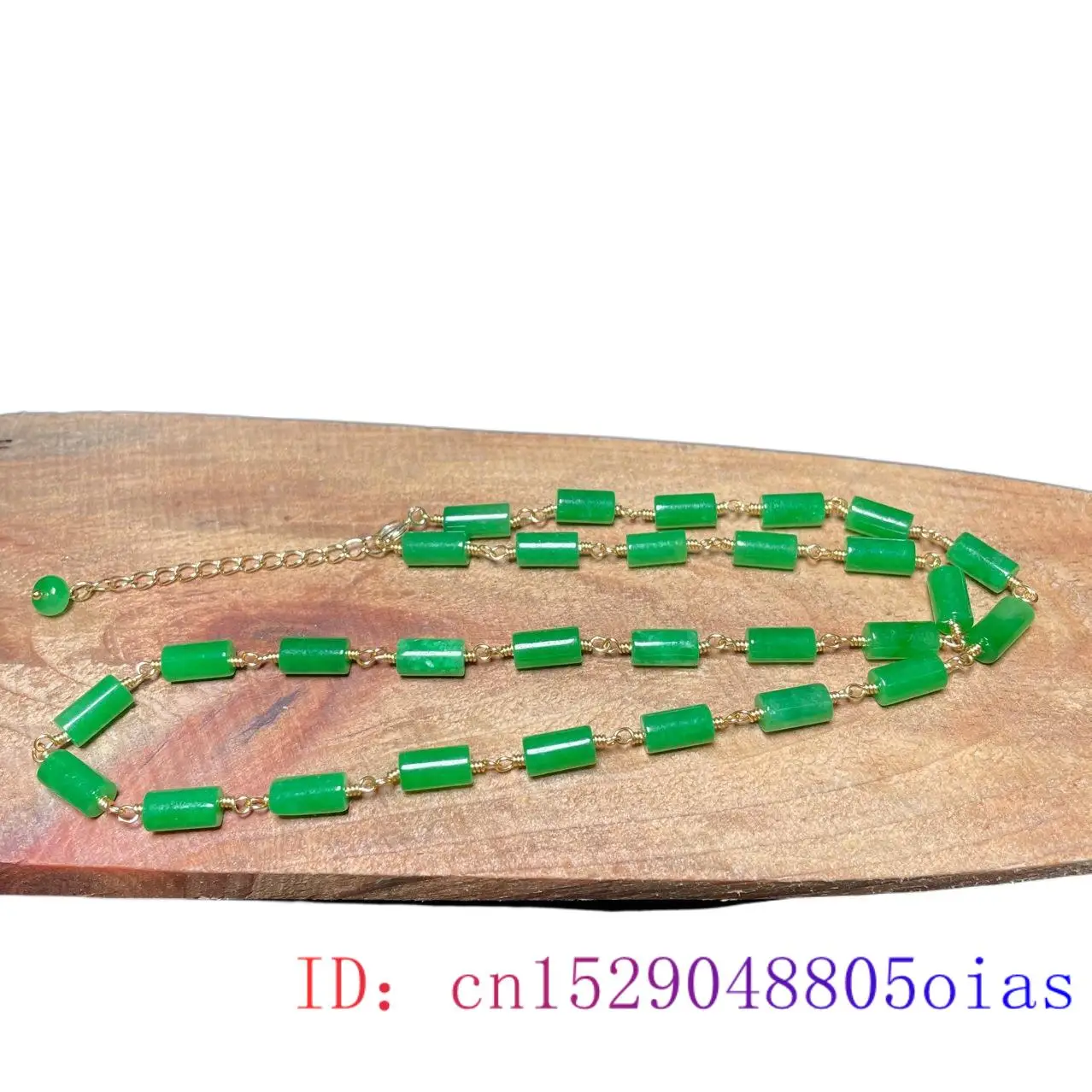 Kalung Manik-manik Giok Hijau  - Jewelry & Watches Spółka Z Ograniczoną Odpowiedzialnością ulasan dan harga