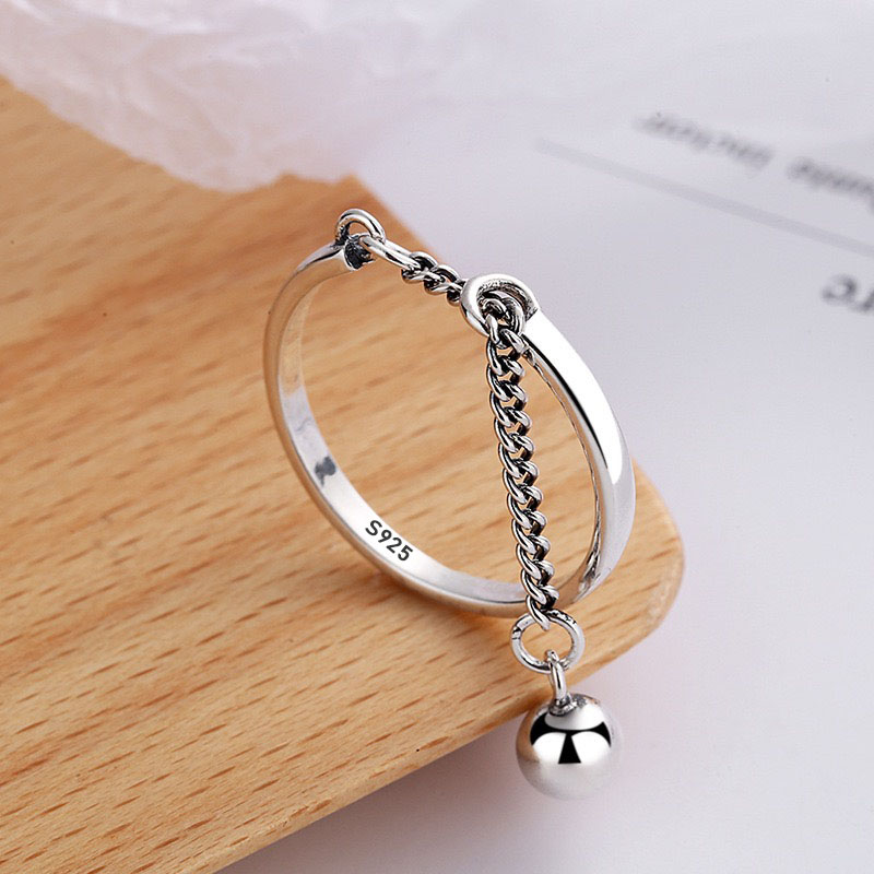 Cincin Perak 925 BF CLUB untuk - Statement Cocktail Ring ulasan dan harga