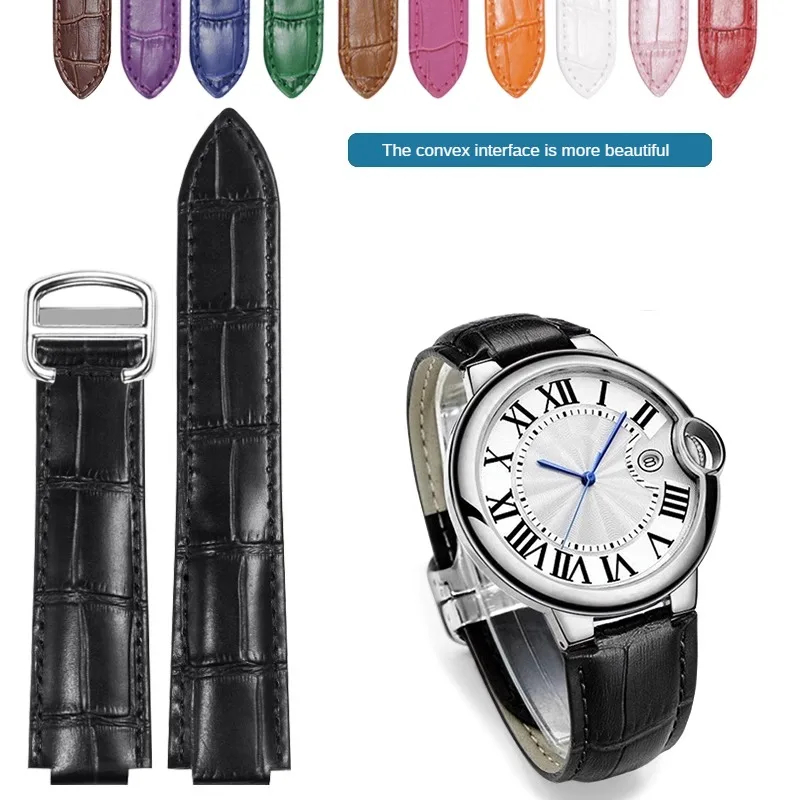 Tali jam tangan kulit buaya An - Cartier Watch Ballon Bleu ulasan dan harga