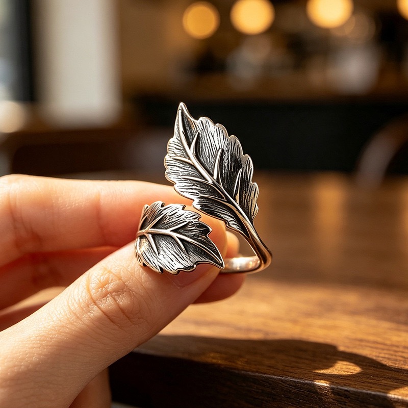 Cincin Perak Sterling 925 untu - Statement Cocktail Ring ulasan dan harga