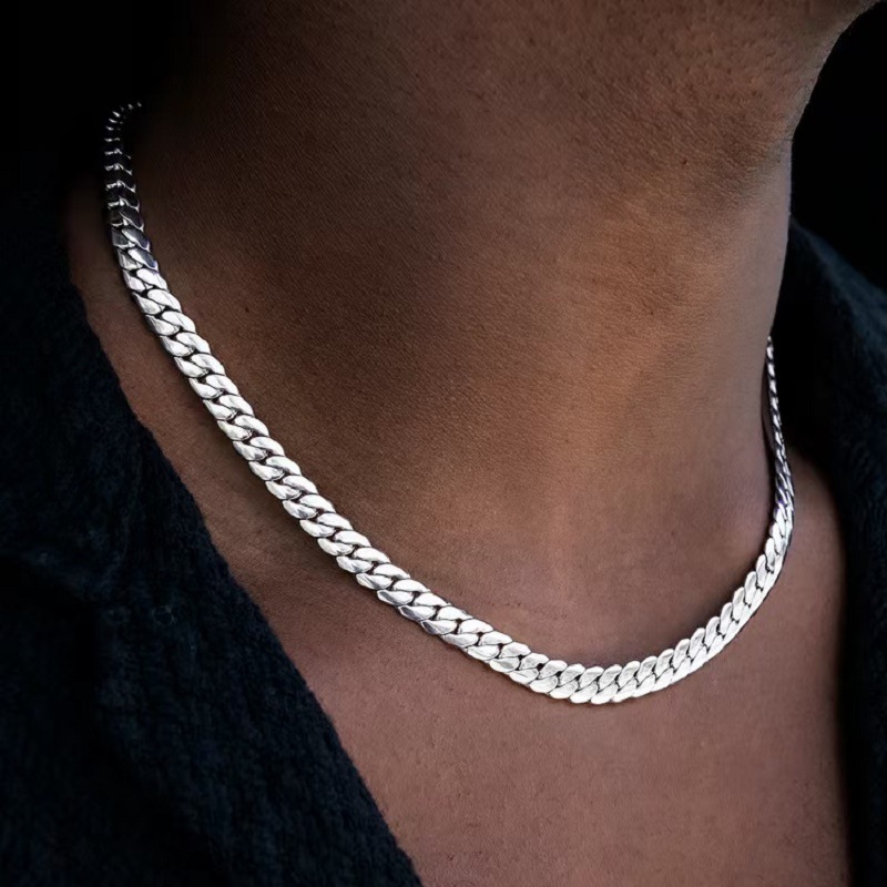 Kalung B&C Cuban Link untuk Pr - Hip Hop Chain Necklace ulasan dan harga