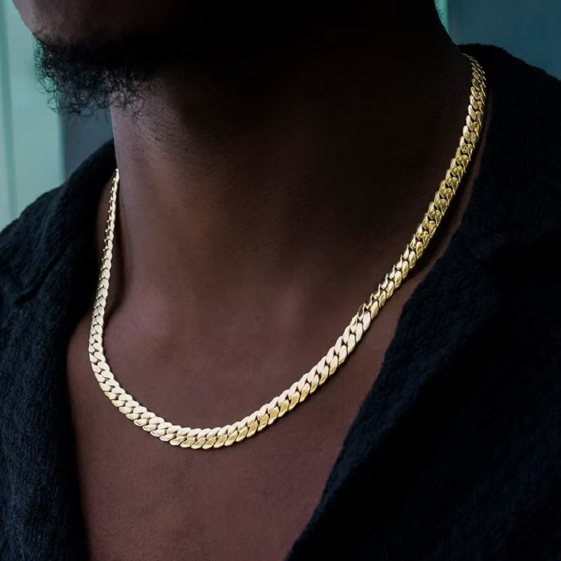 Kalung B&C Cuban Link untuk Pr - Hip Hop Chain Necklace ulasan dan harga
