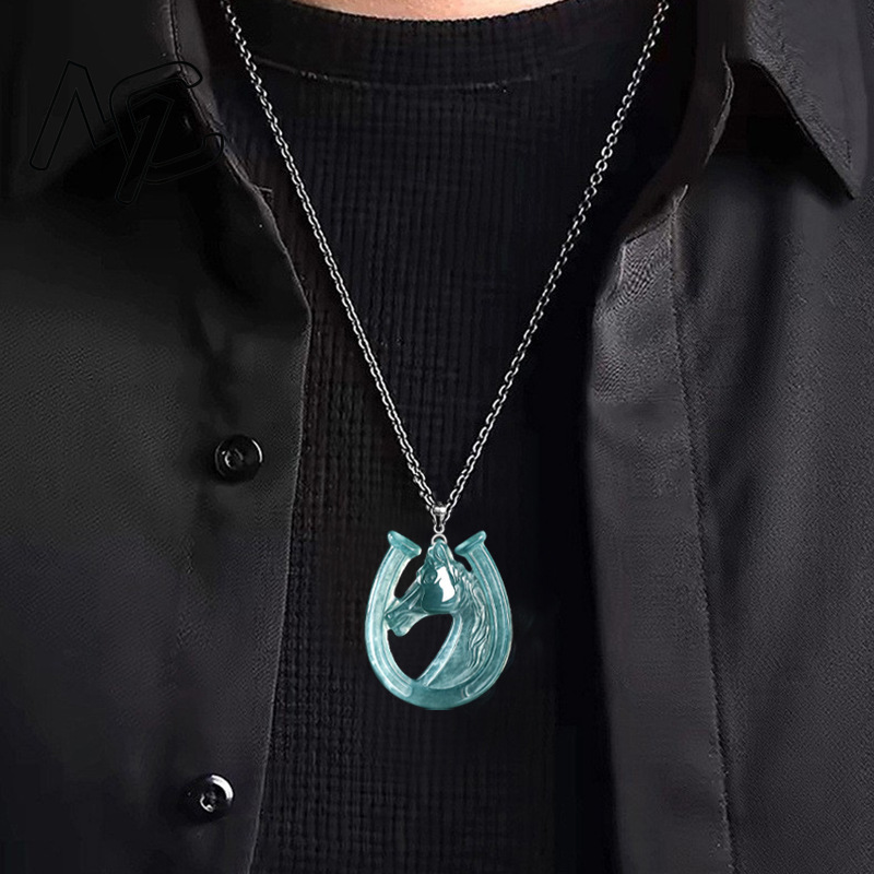 Kalung Liontin Tanduk Kuda dar - Jewelry & Watches Spółka Z Ograniczoną Odpowiedzialnością ulasan dan harga