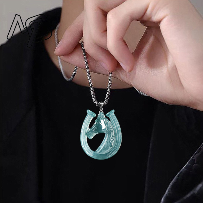 Kalung Liontin Tanduk Kuda dar - Jewelry & Watches Spółka Z Ograniczoną Odpowiedzialnością ulasan dan harga