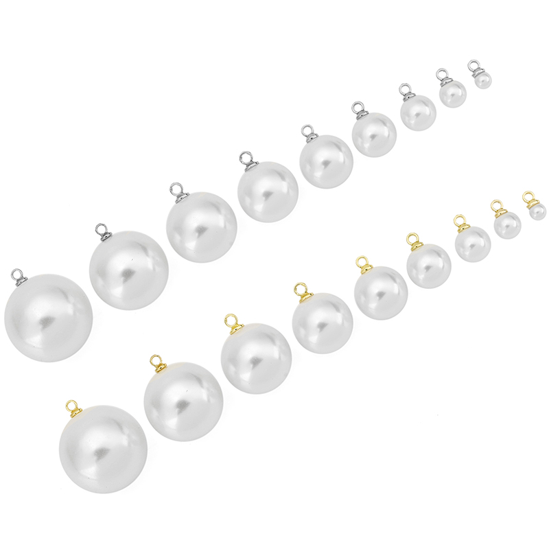 20pcs Manik-manik Mutiara Imit - Pearl Stud Earrings ulasan dan harga
