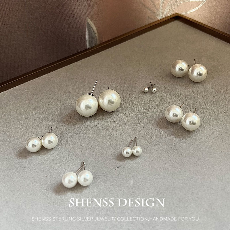 Anting Pernikahan Mutiara Imit - Pearl Stud Earrings ulasan dan harga