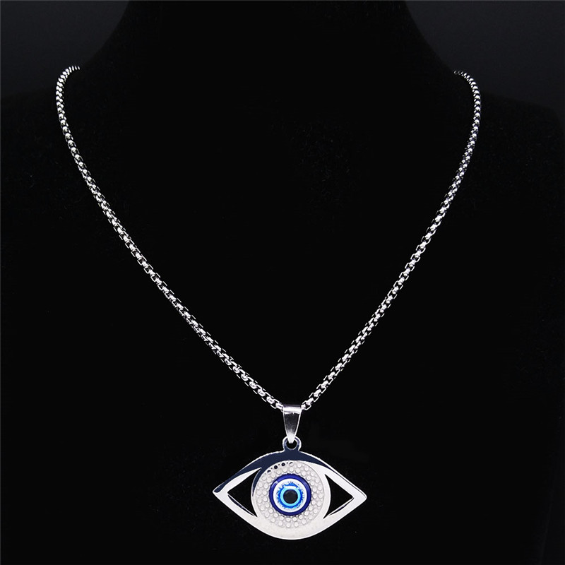 Kalung Mata Biru Islam Hamsa,  - Jewelry & Watches Spółka Z Ograniczoną Odpowiedzialnością ulasan dan harga