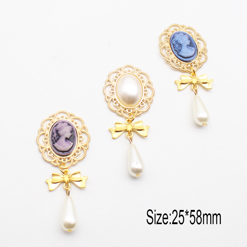 Fashion Baru 10Pcs/Batch 25*58 - Pearl Stud Earrings ulasan dan harga