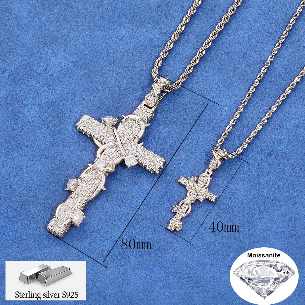Kalung Liontin Perak Sterling  - Hip Hop Chain Necklace ulasan dan harga